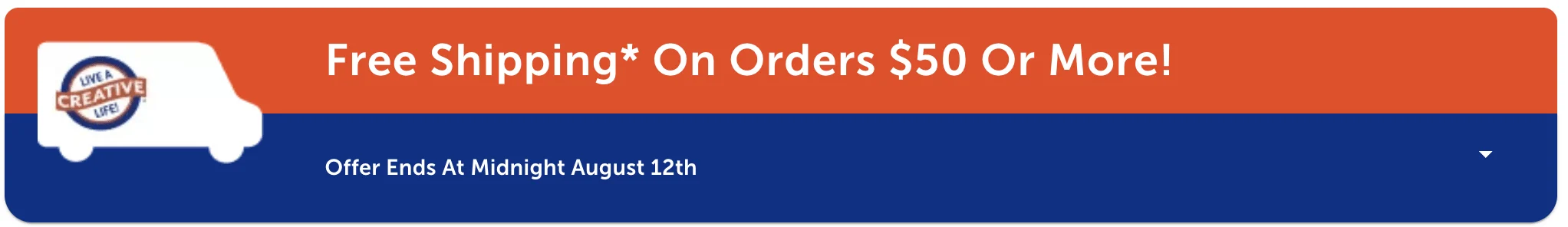 Hobby Lobby Free Shipping 8_12_25