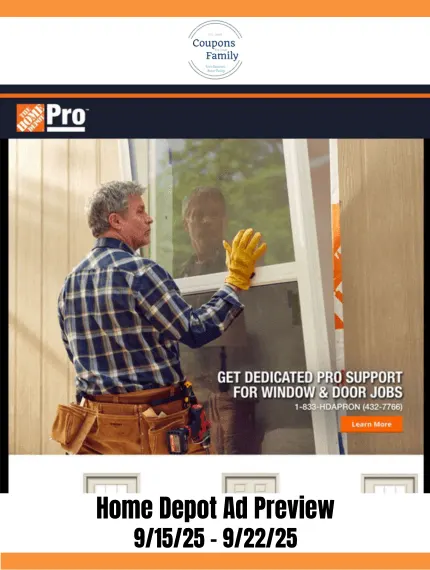 Home Depot Weekly Ad Scan 9_15_25