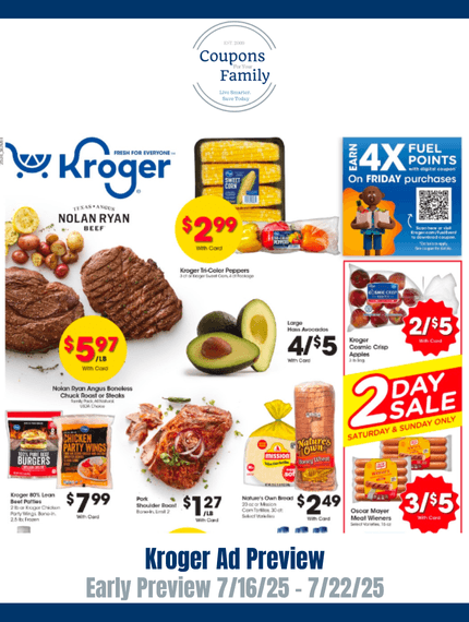 Kroger Weekly Ad Preview 7_16_25