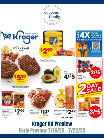 Kroger Weekly Ad Preview 7_16_25