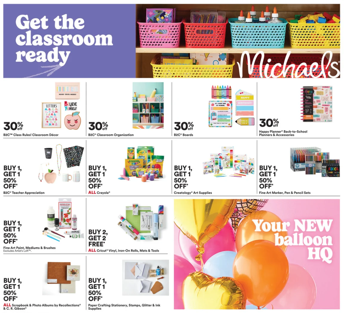 Michaels Ad this Week 7_13_25 pg 1