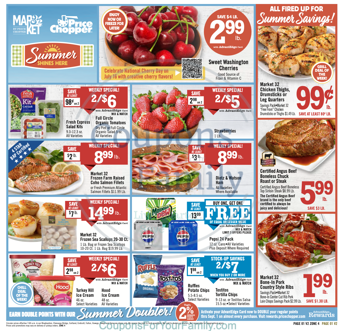 Price Chopper Ad this week 7_13_25 pg 1