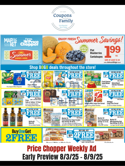 Price Chopper Weekly Ad 8_3_25