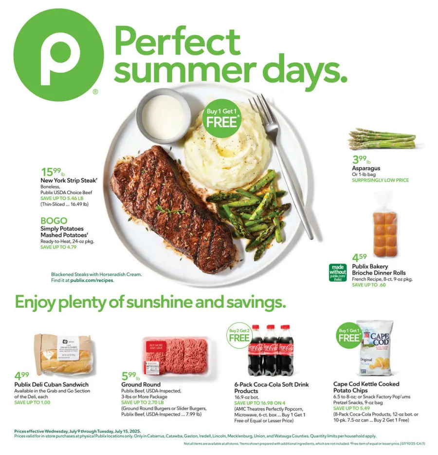 Publix Ad 7_9_25 pg 1