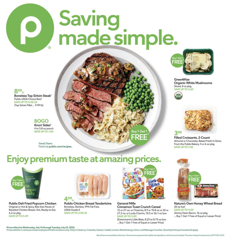 Publix Early Ad 7_16_25 pg 1
