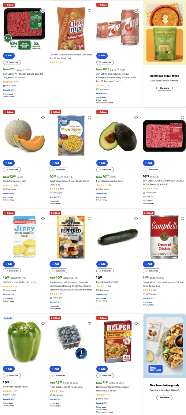 Walmart Grocery Ad This Week pg 2