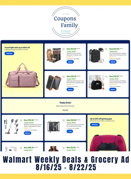 Walmart Weekly Sales Ad Preview 8_16_25