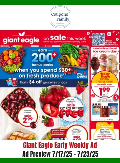 giant eagle weekly ad 7_17_25
