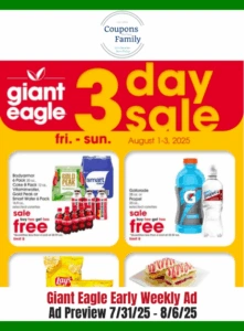 giant eagle weekly ad 7_31_25