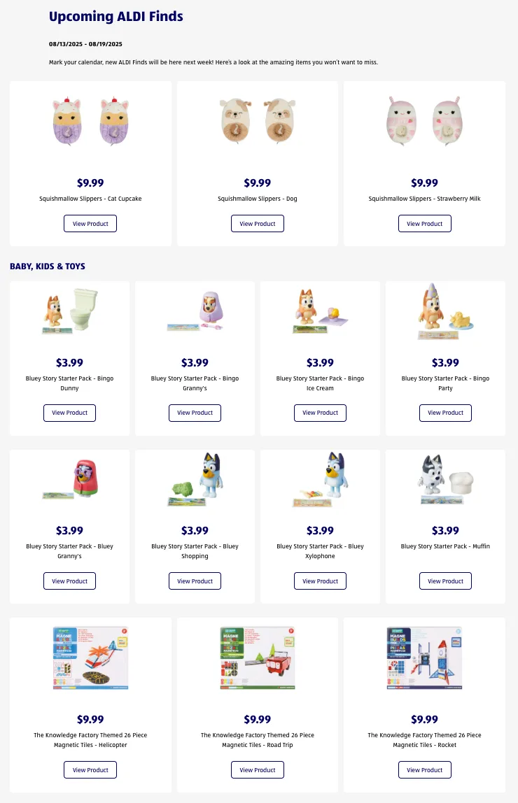 Aldi Finds 8_13_25 pg 1