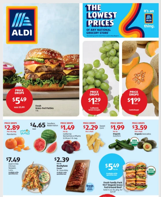 Aldi Weekly Ad 8_27_25 pg 1