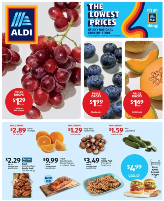 Aldi Weekly Ad 8_6_25 pg 1
