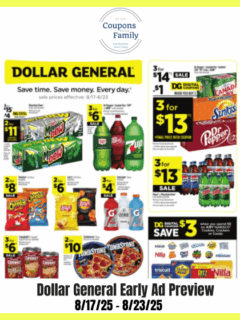 Dollar General Ad Preview 8_17_25