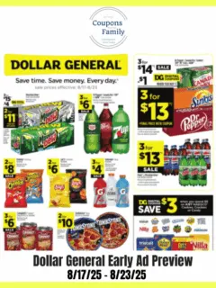 Dollar General Ad Preview 8_17_25