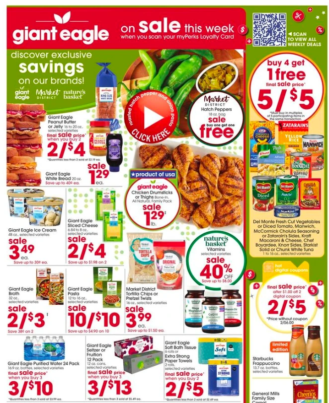 Giant Eagle Ad this week 8_13_25 pg 1