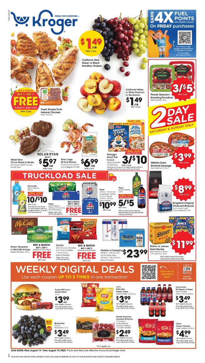 Kroger Ad this week 8_13_25 pg 1