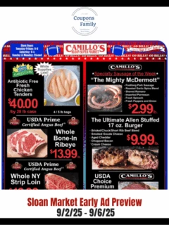 Sloan Market Weekly Ad & Meat Packages 9_2_25