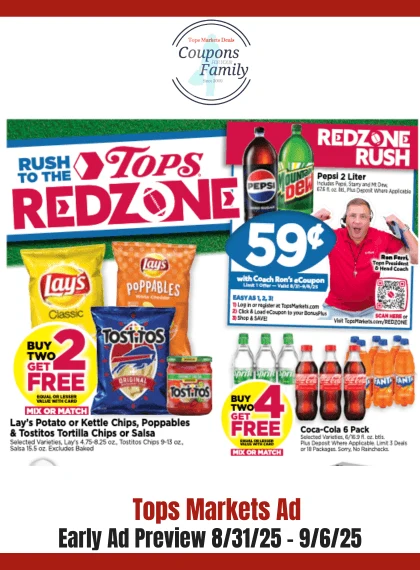 Tops Ad this week 8_31_25 Tops Ad this week 8_31_25