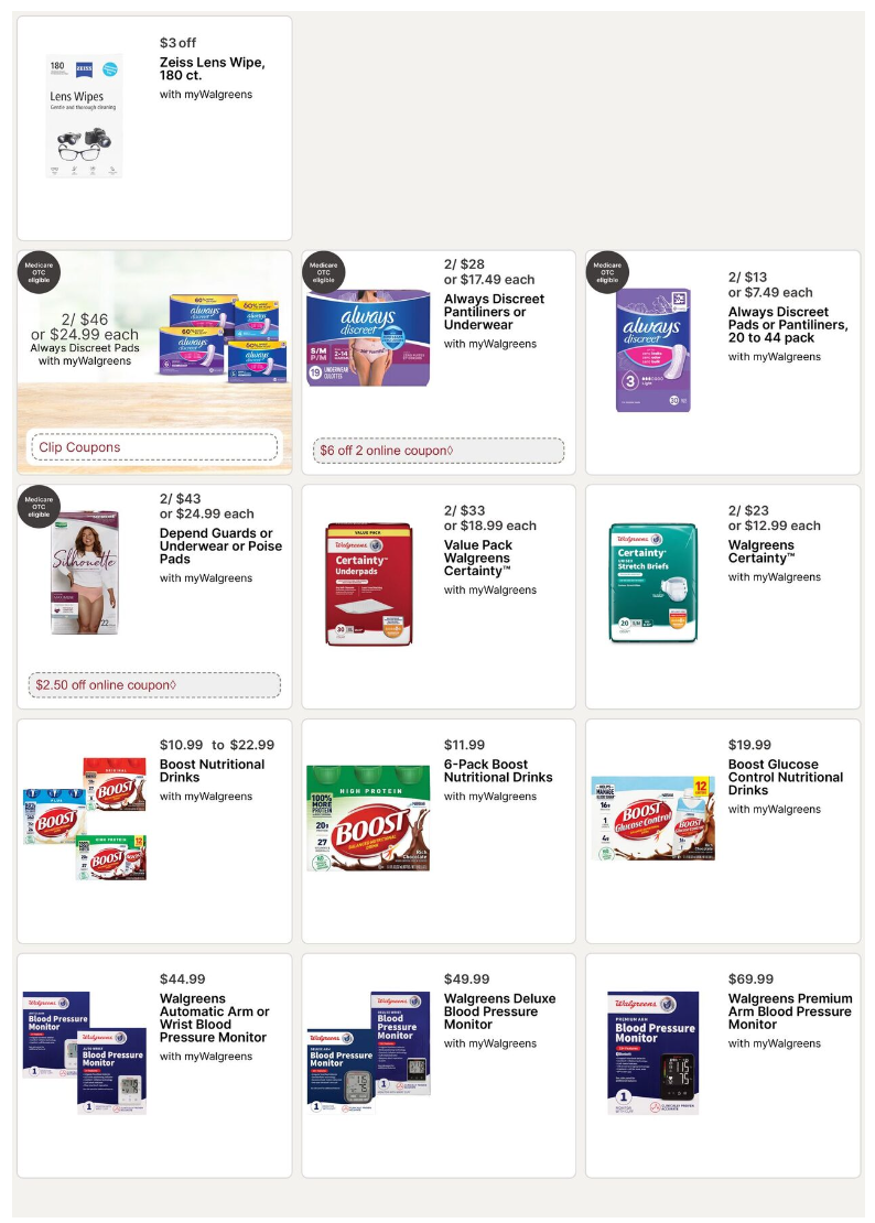 Walgreens Ad this week 8_17_25 pg 11