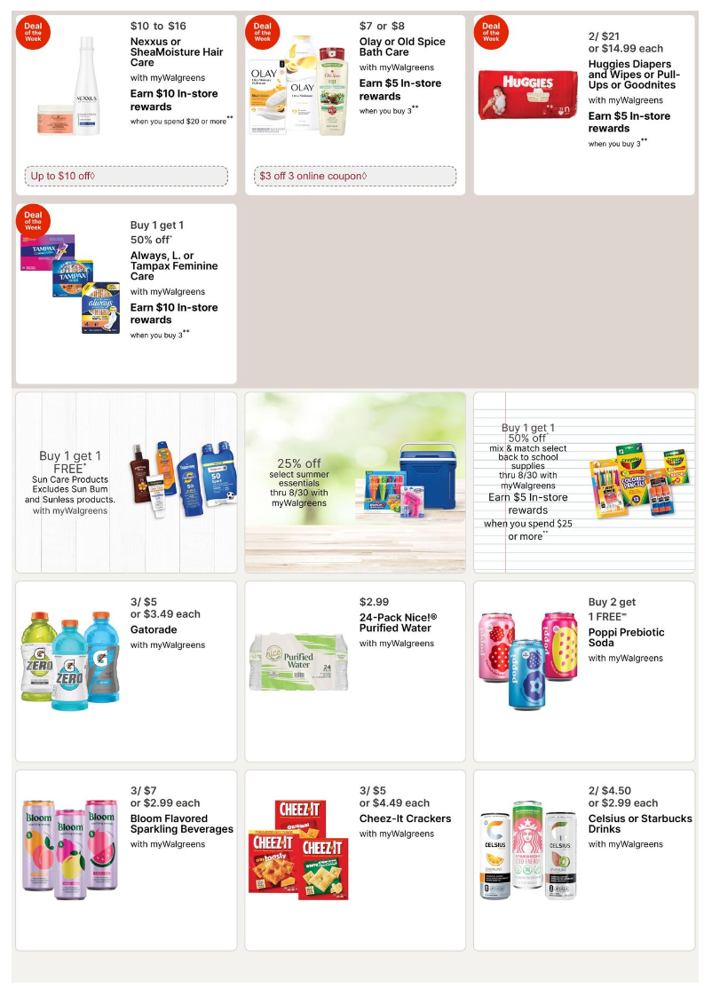 Walgreens Ad this week 8_17_25 pg 2