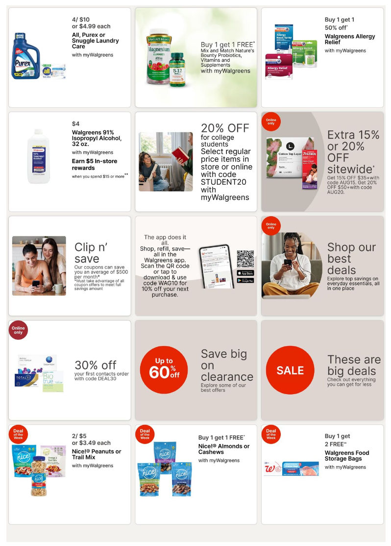 Walgreens Ad this week 8_17_25 pg 3