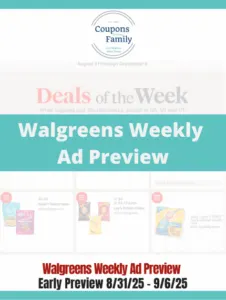 Walgreens Ad this week 8_31_25