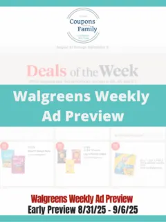 Walgreens Ad this week 8_31_25