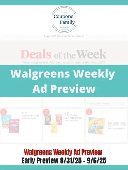 Walgreens Ad this week 8_31_25