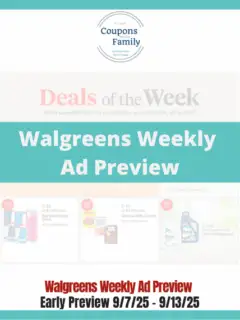 Walgreens Ad this week 9_7_25
