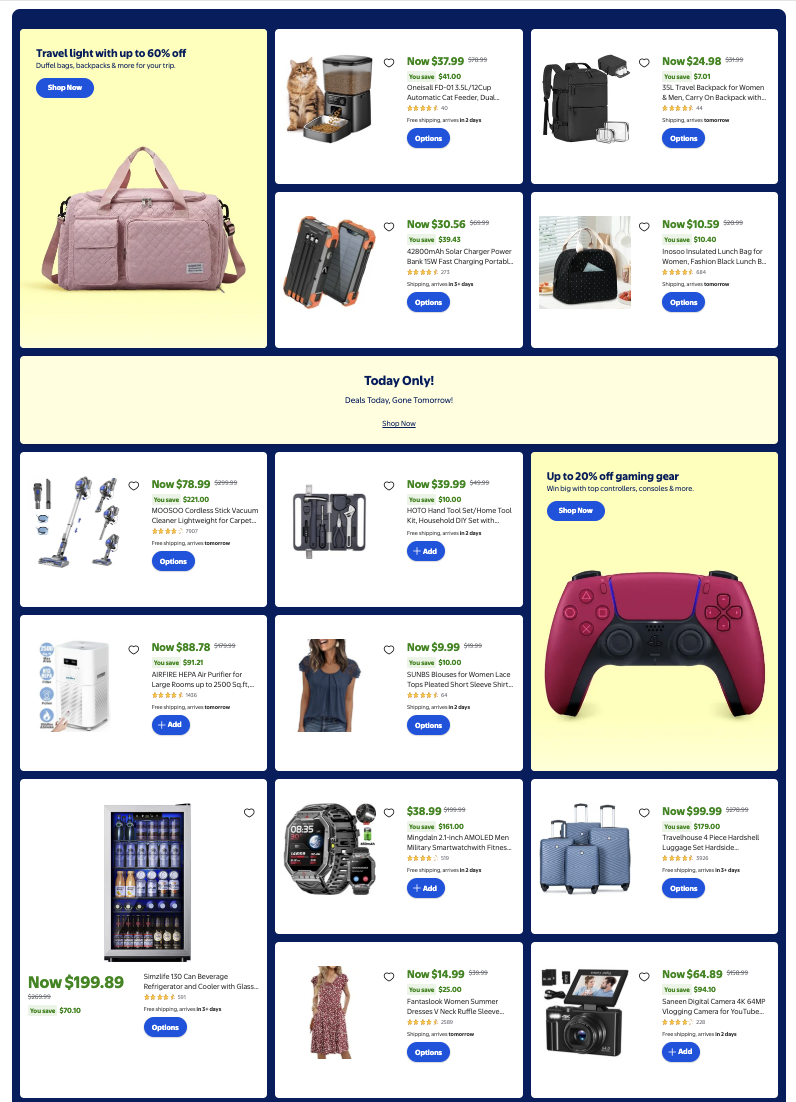 Walmart Weekly Ad 8_16_25 pg 1
