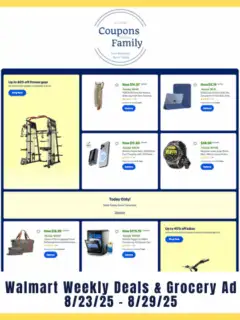 Walmart Weekly Sales Ad Preview 8_23_25