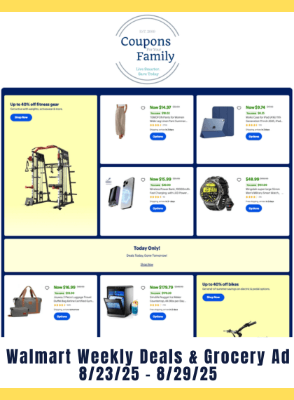 Walmart Weekly Sales Ad Preview 8_23_25