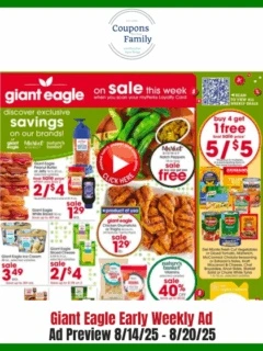 giant eagle weekly ad 8_14_25