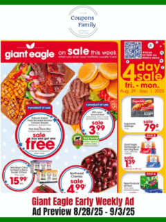 giant eagle weekly ad 8_28_25