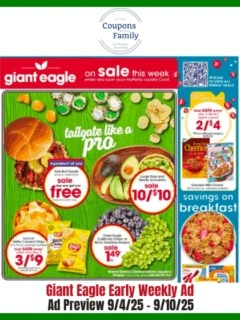 giant eagle weekly ad 9_4_25