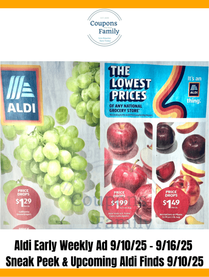 Aldi Ad for this Week 9_10_25