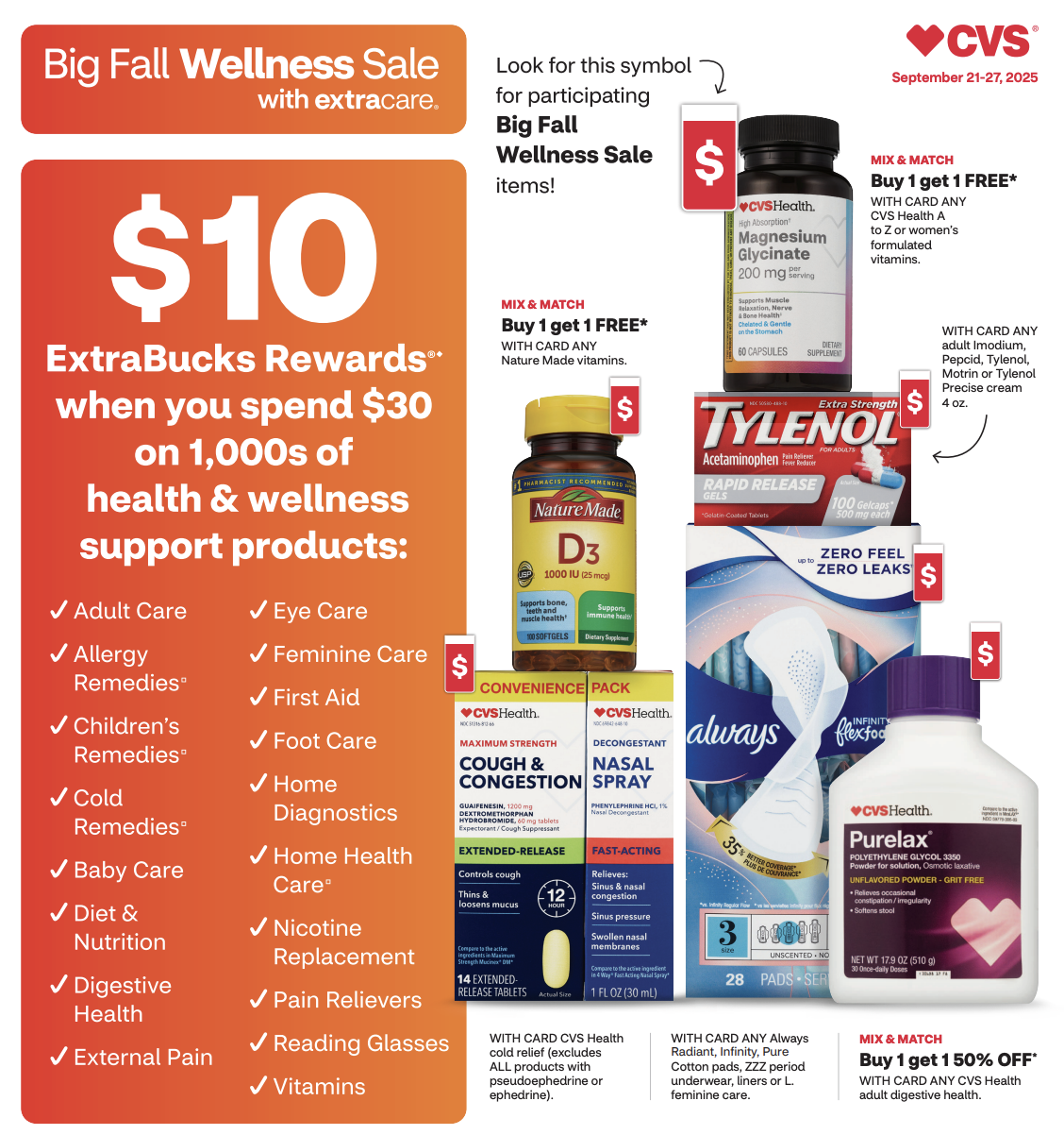 CVS Ad this week 9_21_25 pg 1