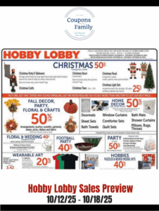 Hobby Lobby Ad This week 10_12_25