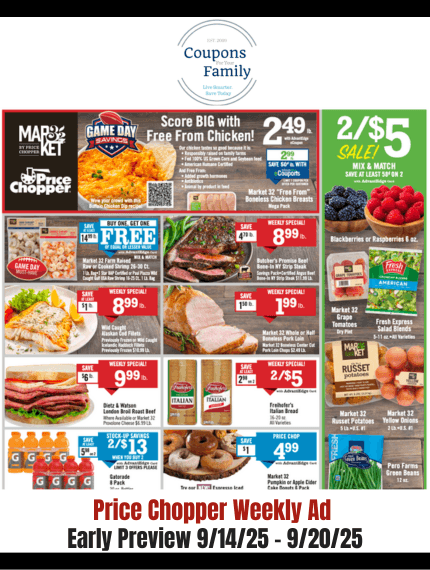 Price Chopper Weekly Ad 9_14_25