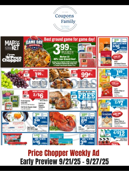 Price Chopper Weekly Ad 9_21_25