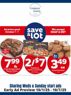 Save A Lot Ad this week 10_1_25