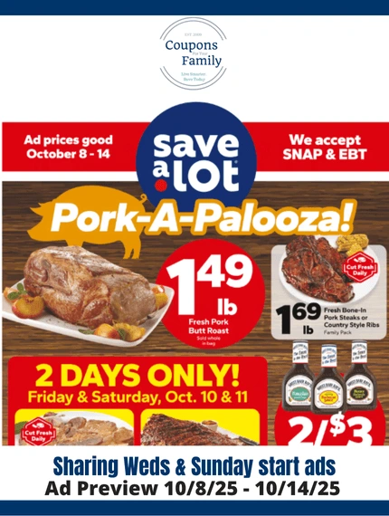 Save A Lot Ad this week 10_8_25