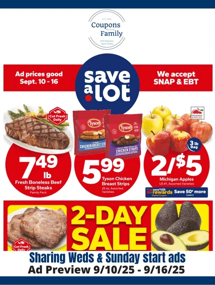 Save A Lot Ad this week 9_10_25