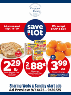 Save A Lot Ad this week 9_14_25