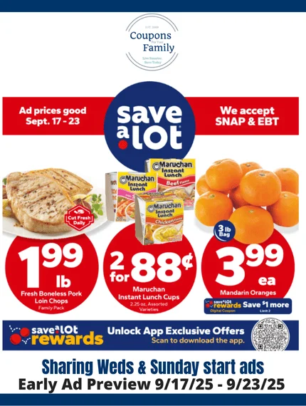 Save A Lot Ad this week 9_17_25