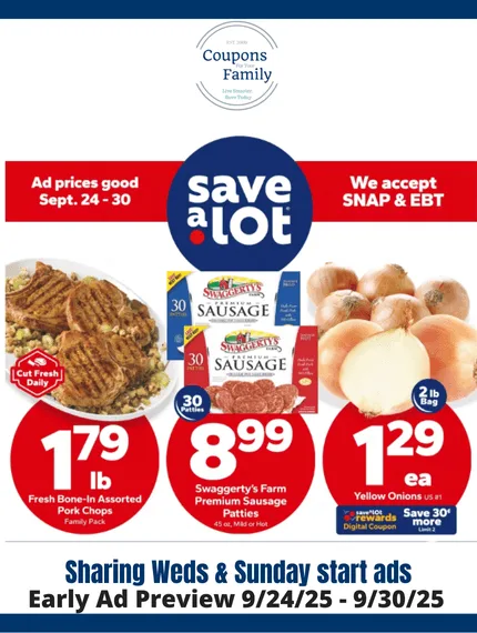 Save A Lot Ad this week 9_24_25