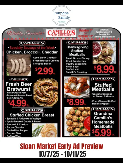 Sloan Market Weekly Ad & Meat Packages 10_7_25