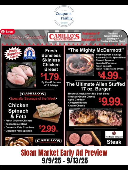 Sloan Market Weekly Ad & Meat Packages 9_9_25