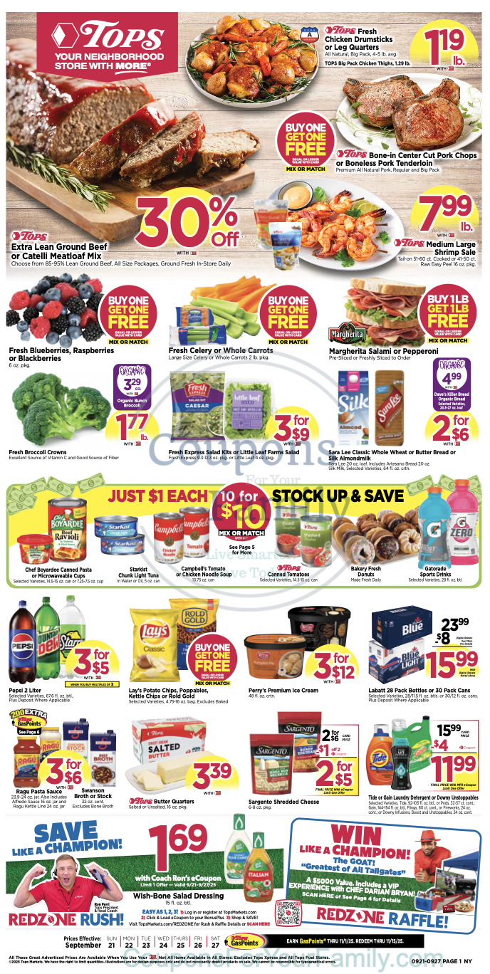 Tops Ad this week 9_21_25 pg 1