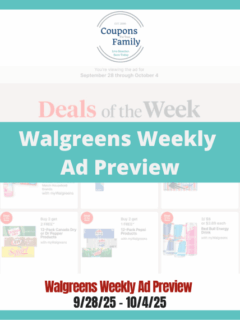 Walgreens Ad this week 9_28_25